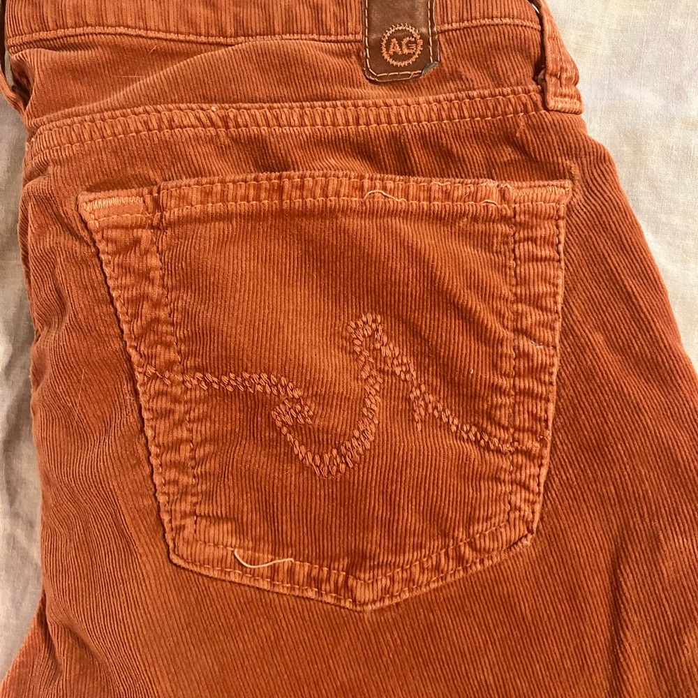 AG Adriano Goldschmied Women's Boot Cut Jeans in Orange